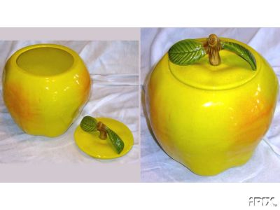 Golden Delicious GIANT APPLE Cookie Jar